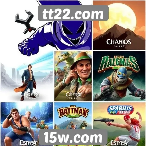 Comparativo de jogos populares disponíveis no site